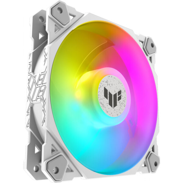 ASUS TUF GAMING TF120 ARGB WHITE EDITION 3IN1 - Luftkühlung - 12 cm - 250 RPM - 1900 RPM - 29 dB - 76 cfm