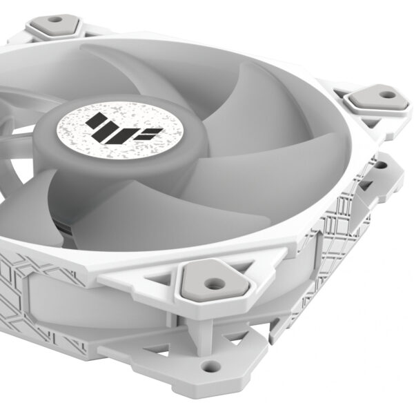 ASUS TUF GAMING TF120 ARGB WHITE EDITION 3IN1 - Luftkühlung - 12 cm - 250 RPM - 1900 RPM - 29 dB - 76 cfm – Bild 2