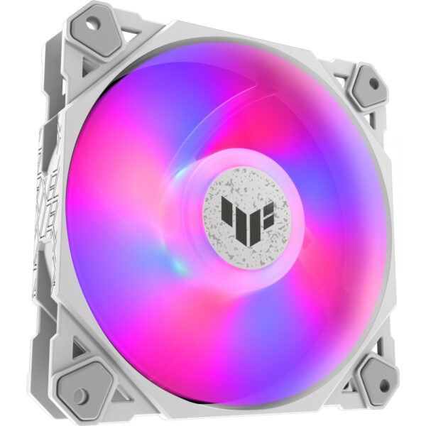 ASUS TUF GAMING TF120 ARGB WHITE EDITION 3IN1 - Luftkühlung - 12 cm - 250 RPM - 1900 RPM - 29 dB - 76 cfm – Bild 3