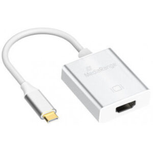 MEDIARANGE USB Type-C 3.1 auf HDMI converter silver - Digital/Daten