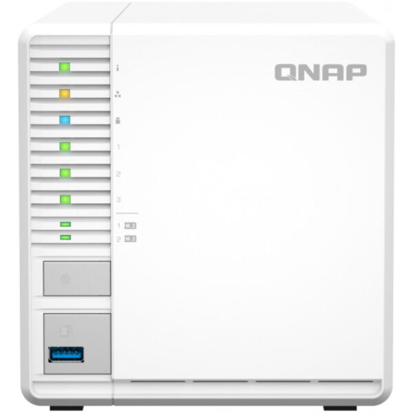 QNAP TS-364 - NAS - Tower - Intel® Celeron® - N5095 - Weiß – Bild 2