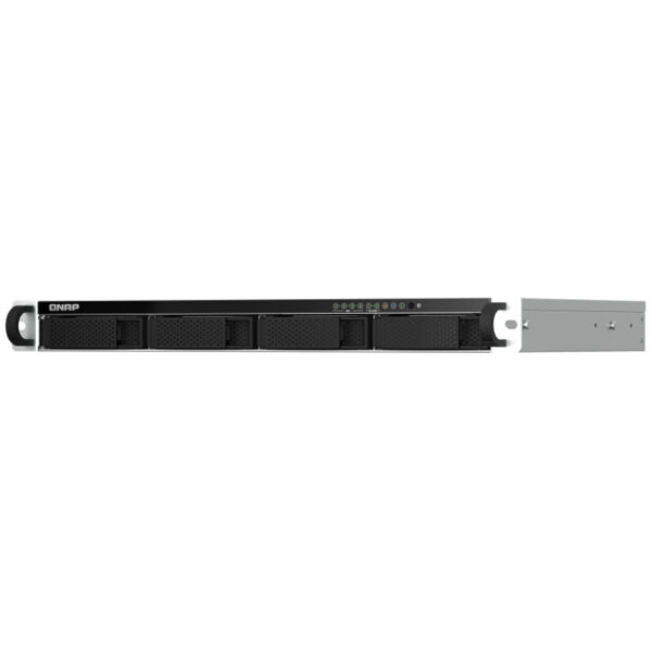QNAP TS-464eU - NAS - Rack (1U) - Intel® Celeron® - N5095 - Schwarz – Bild 5