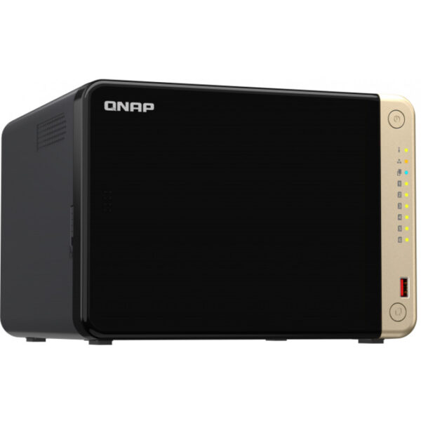 QNAP TS-664 - NAS - Tower - Intel® Celeron® - N5095 - Schwarz – Bild 2