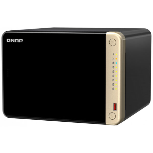 QNAP TS-664 - NAS - Tower - Intel® Celeron® - N5095 - Schwarz – Bild 5