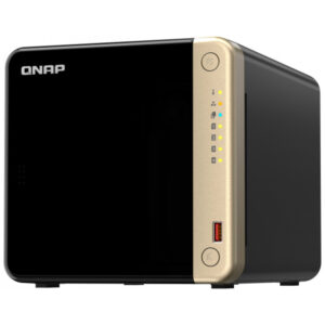 QNAP TS-464 - NAS - Tower - Intel® Celeron® - N5095 - Schwarz