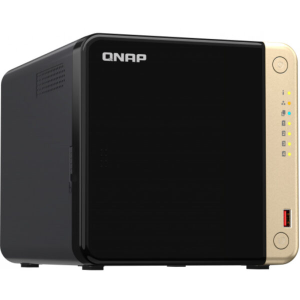 QNAP TS-464 - NAS - Tower - Intel® Celeron® - N5095 - Schwarz – Bild 2