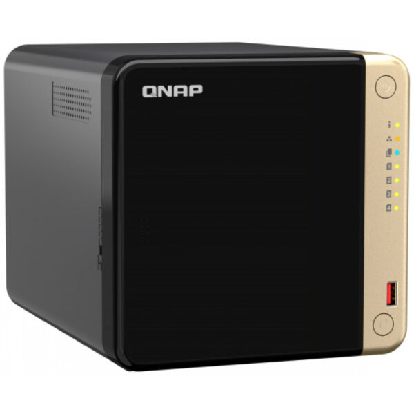 QNAP TS-464 - NAS - Tower - Intel® Celeron® - N5095 - Schwarz – Bild 4