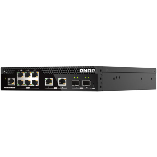 QNAP QSW-M2106R-2S2T 6 port 2.5Gbps 2 ports - NAS