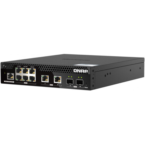 QNAP QSW-M2106R-2S2T 6 port 2.5Gbps 2 ports - NAS – Bild 4