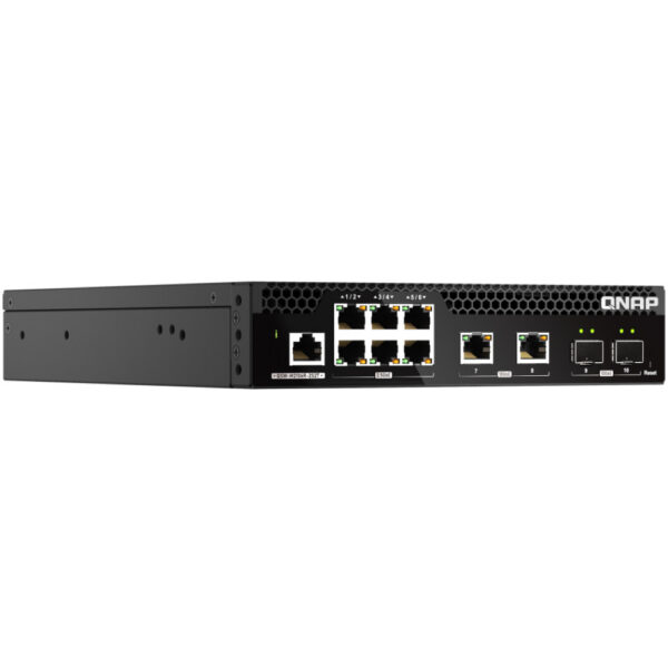 QNAP QSW-M2106R-2S2T 6 port 2.5Gbps 2 ports - NAS – Bild 5