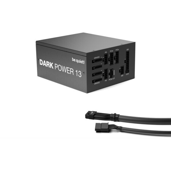 Be Quiet! Dark Power 13 - 1000 W - 100 - 240 V - 1100 W - 50/60 Hz - 13/6 A - 6 A – Bild 4