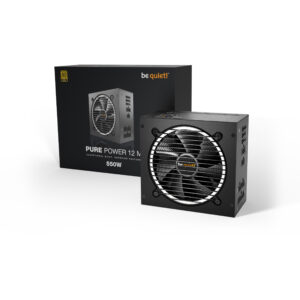 Be Quiet! Pure Power 12 M - 550 W - 100 - 240 V - 600 W - 50/60 Hz - 10/5 A - Aktiv