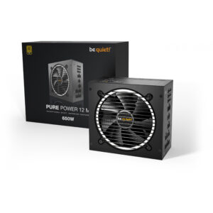 Be Quiet! Pure Power 12 M - 650 W - 100 - 240 V - 720 W - 50/60 Hz - 10/5 A - Aktiv