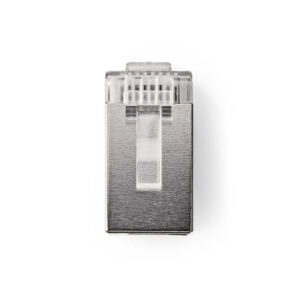 RJ45-Stecker | Stecker | Stranded STP CAT6 | Gerade | Vergoldet | 10 Stück | PVC | Transparent | Box