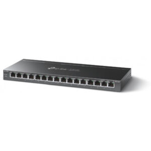 TP-LINK TL-SG116P - Unmanaged - Gigabit Ethernet (10/100/1000) - Vollduplex - Wandmontage