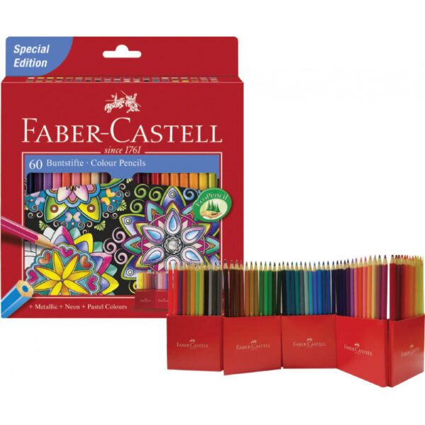 FABER-CASTELL 111260 - Mehrfarben - 60 Stück(e)