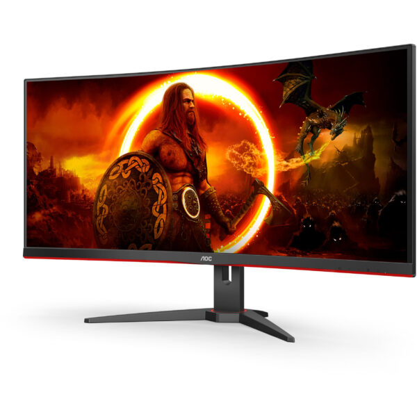 AOC CU34G2XE/BK 34'' VA Curved Monitor 3440x1440 144Hz 1ms 2x Displayport 1x - 34" - 1 ms – Bild 2