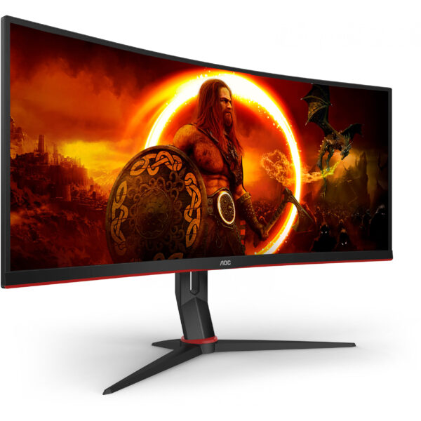 AOC CU34G2XP/BK 32¿ VA Curved Gaming Monitor 3840 x 2160 180Hz 1ms Displayport 2x - 1 ms - DisplayPort – Bild 8