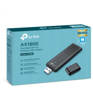 TP-LINK AX1800 Dual Band Wi-Fi 6 Wireless USB Ad