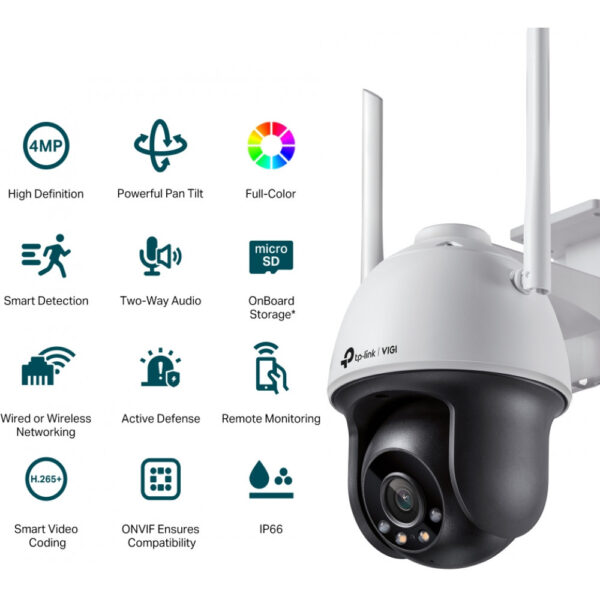 TP-LINK VIGI C540-W V1 - Netzwerk-Überwachungskamera - schwenken / neigen – Bild 6