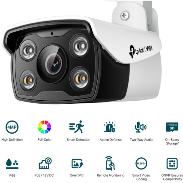 TP-LINK VIGI C340 V1 - Netzwerk-Überwachungskamera - Bullet – Bild 5