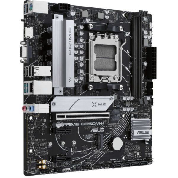 ASUS MB ASUS PRIME B650M-K (AMD,AM5,DDR5,mATX) - AMD Sockel AM5 (Ryzen Zen4) – Bild 3