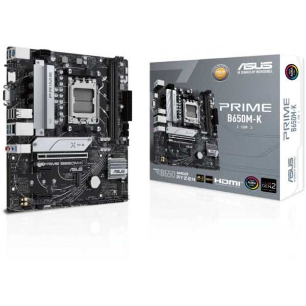 ASUS MB ASUS PRIME B650M-K (AMD,AM5,DDR5,mATX) - AMD Sockel AM5 (Ryzen Zen4) – Bild 4
