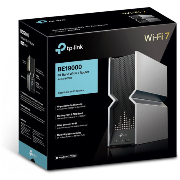 TP-LINK BE19000 Tri-Band Wi-Fi 7 Router - Router - 10 Gbps – Bild 6