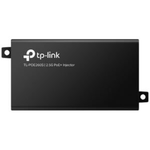 TP-LINK TL-POE260S - 2.5 Gigabit Ethernet - 10,100,1000,2500 Mbit/s - IEEE 802.3ab - IEEE 802.3af - IEEE 802.3at - IEEE 802.3bz - IEEE 802.3i - IEEE 802.3u - Schwarz - 30 W - 100 - 240 V