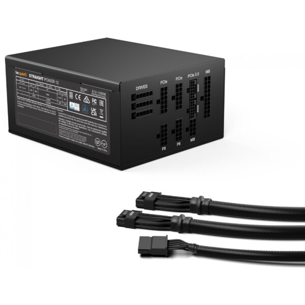 Be Quiet! Straight Power 12 | 1200W - 1200 W - 110 - 240 V - 1270 W - 50/60 Hz - 15/7.5 A - 150 W – Bild 4
