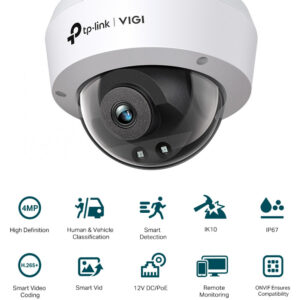 TP-LINK VIGI C240I V1 - Netzwerk-Überwachungskamera - schwenken / neigen