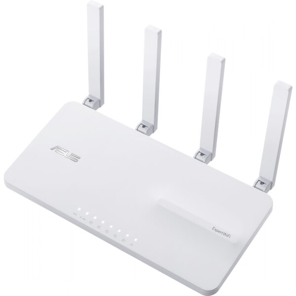 ASUS EBR63 – Expert WiFi - Wi-Fi 6 (802.11ax) - Dual-Band (2,4 GHz/5 GHz) - Eingebauter Ethernet-Anschluss - Weiß - Tabletop-Router – Bild 2