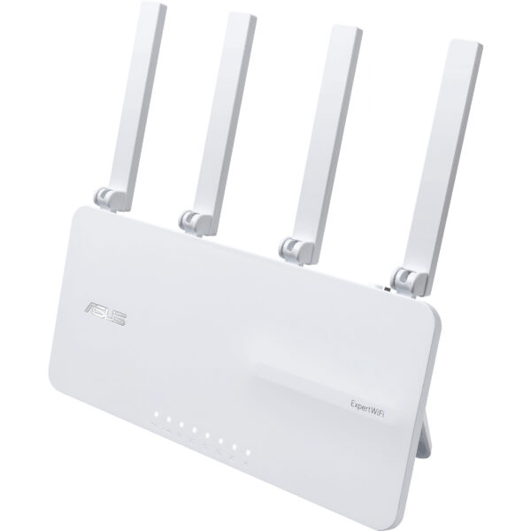 ASUS EBR63 – Expert WiFi - Wi-Fi 6 (802.11ax) - Dual-Band (2,4 GHz/5 GHz) - Eingebauter Ethernet-Anschluss - Weiß - Tabletop-Router – Bild 3
