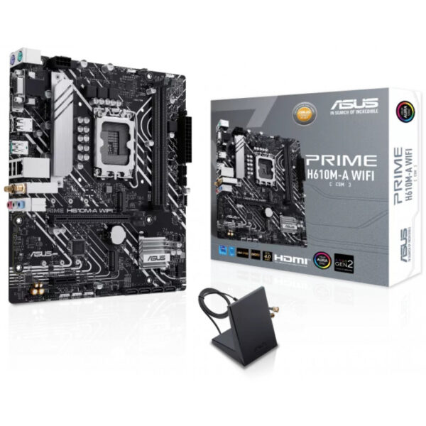 ASUS MB ASUS PRIME H610M-A WIFI (Intel,1700,DDR5,mATX)
