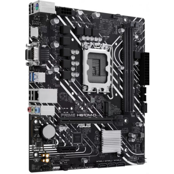 ASUS MB ASUS PRIME H610M-D (Intel,1700,DDR5,mATX) – Bild 2