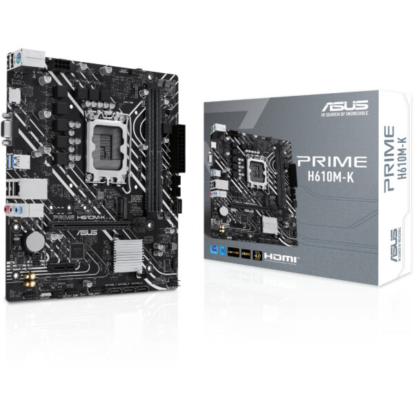 ASUS MB ASUS PRIME H610M-K (Intel,1700,DDR5,mATX) – Bild 2