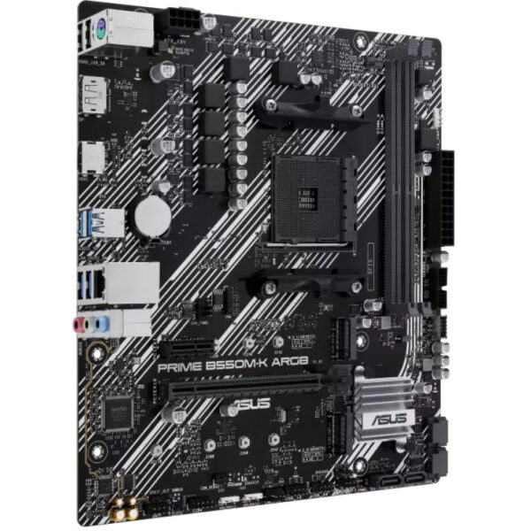 ASUS MB ASUS PRIME B550M-K ARGB (AMD,AM4,DDR4,mATX) - AMD Sockel AM4 (Ryzen) – Bild 5
