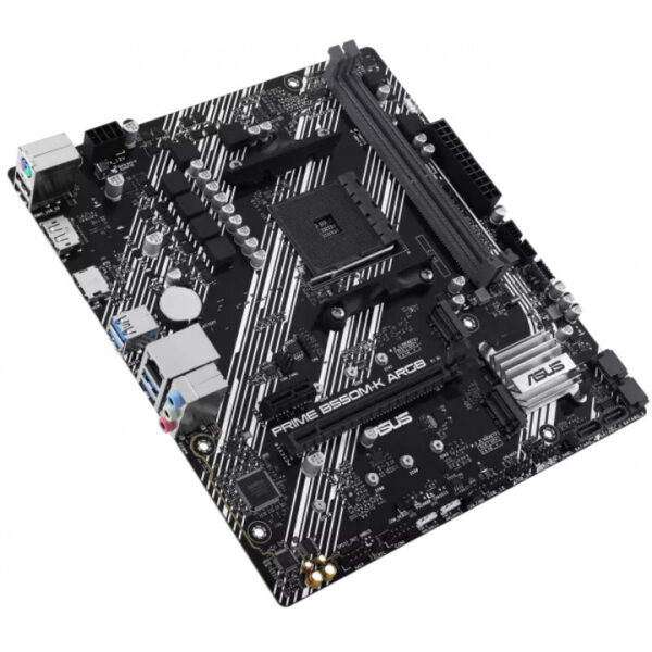 ASUS MB ASUS PRIME B550M-K ARGB (AMD,AM4,DDR4,mATX) - AMD Sockel AM4 (Ryzen) – Bild 6
