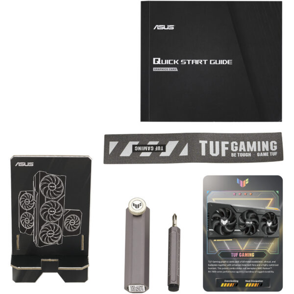 ASUS TUF Gaming Radeon RX 7800 XT OC Gaming Grafikkarte 16GB GDDR6 3xDP/HDMI – Bild 14