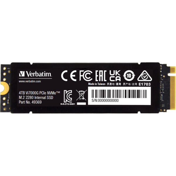 Verbatim Vi7000 PCIe NVMe M.2 SSD 4TB – Bild 5