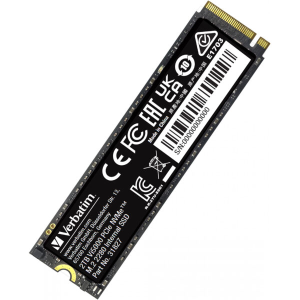 Verbatim Vi5000 M.2 SSD 2TB PCIe4 NVMe 31827 – Bild 2