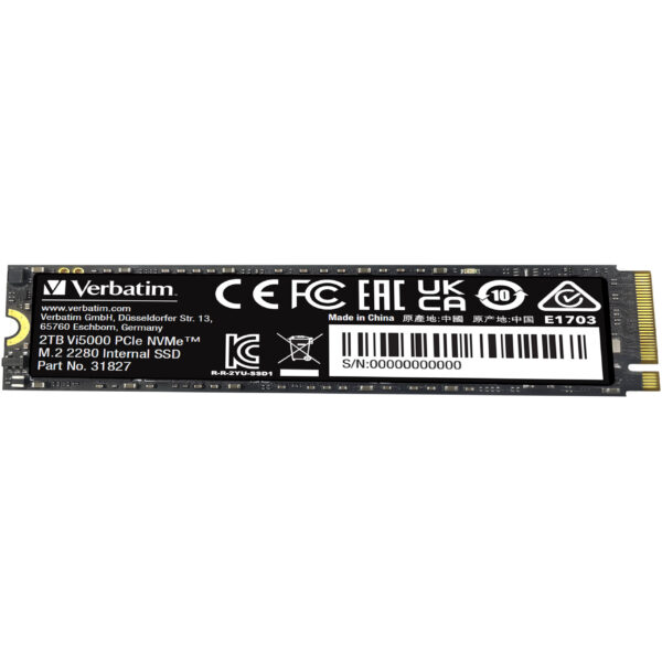 Verbatim Vi5000 M.2 SSD 2TB PCIe4 NVMe 31827 – Bild 4