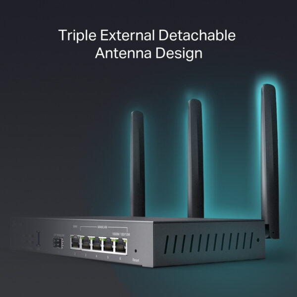 TP-LINK Omada AX3000 Gigabit VPN Router - Router – Bild 7