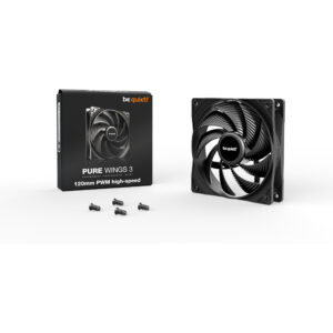 Be Quiet! Lüfter 120*120*25 Pure Wings 3 PWM high-speed