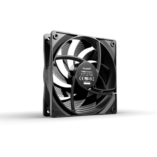 Be Quiet! Lüfter 120*120*25 Pure Wings 3 PWM high-speed – Bild 2