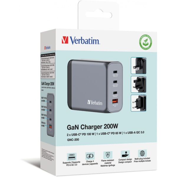 Verbatim GaN Charger 200W – Bild 2