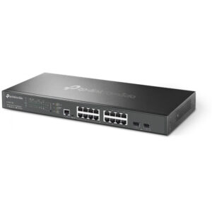 TP-LINK Omada 16-Port L2+ PoE Switch - Switch - 16-Port