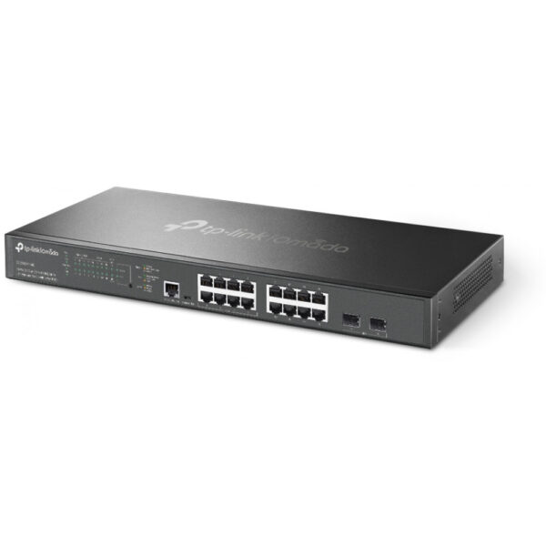 TP-LINK Omada 16-Port L2+ PoE Switch - Switch - 16-Port