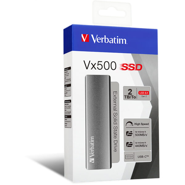 Verbatim Store n Go Vx500 2TB SSD USB 3.1 47454 – Bild 5