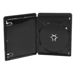 Prodye Exlusive Blu-ray Hüllen, 11 mm Slim, Maschinen-pack-Qualität, Schwarz, 50 Stück